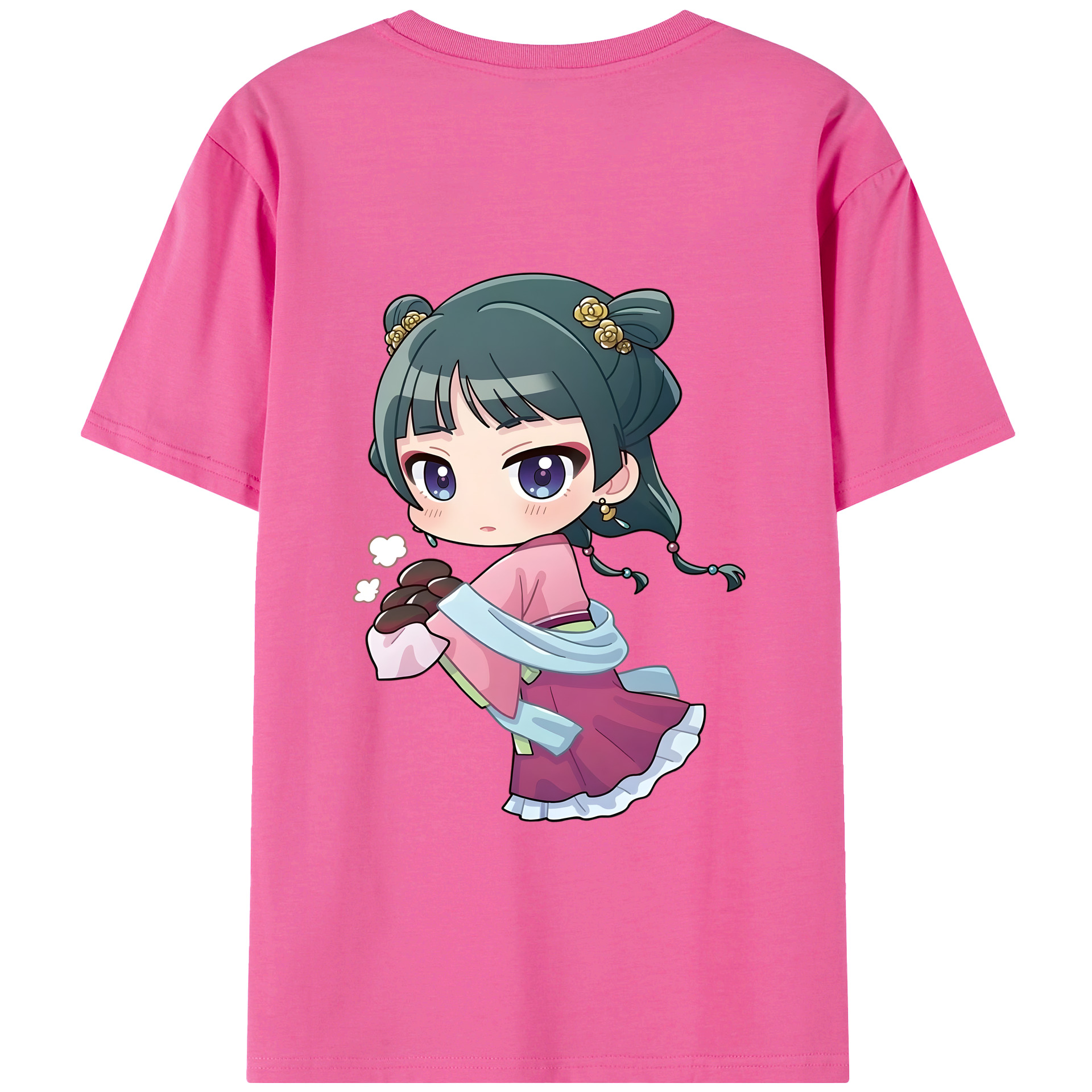 （画像用） 薬屋のひとりごと The Apothecary Diaries レディース半袖Tシャツ(バックプリント)